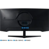 ..... Монитор Samsung 34" C34G55TWWI Odyssey G5 (1083) Б/У трещина на матрице (LC34G55TWWIXCI)