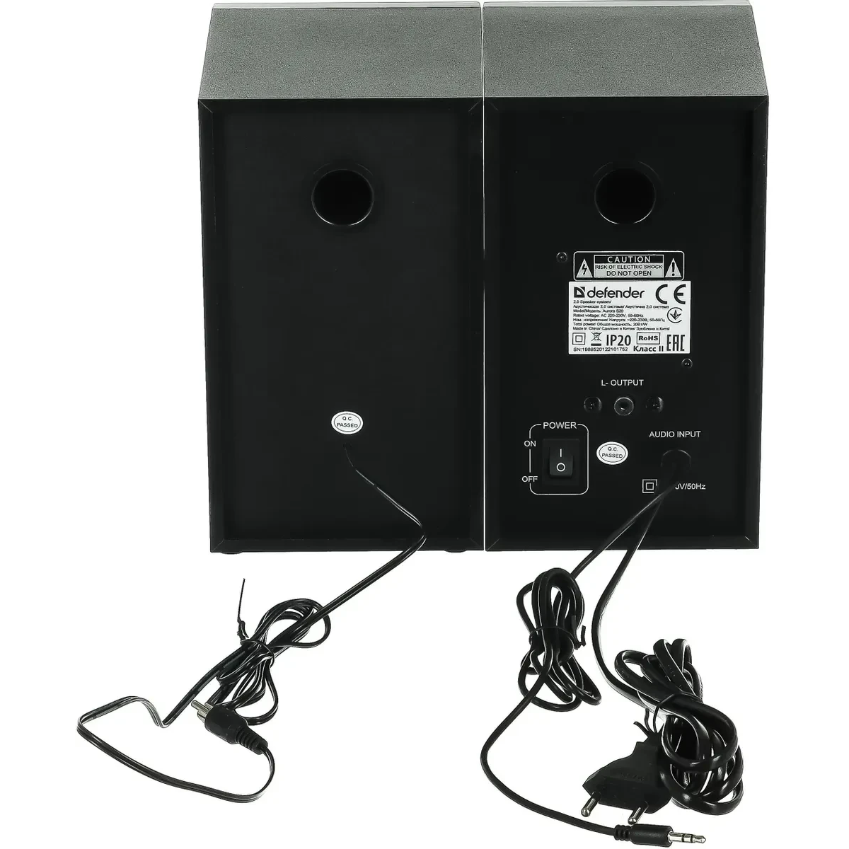 ..... Колонки Defender Aurora S20 Black (65419)  Б/У - фото 5