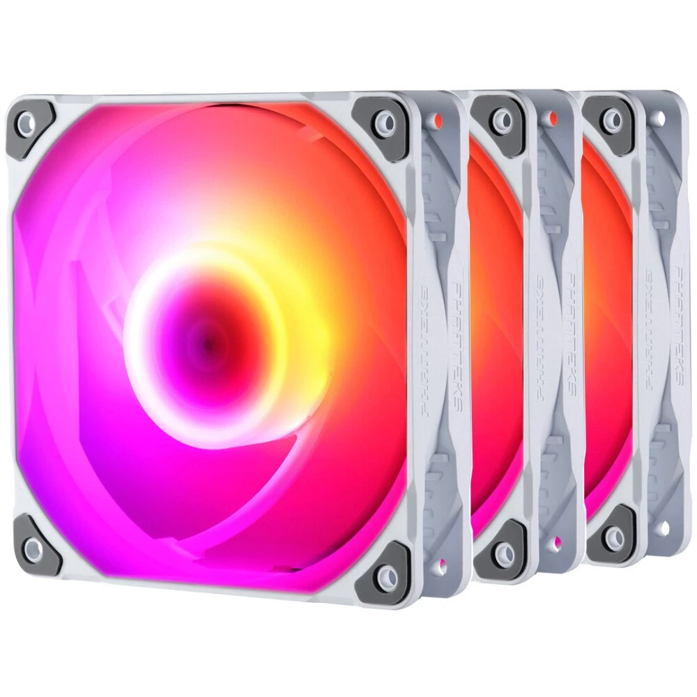 ..... Вентилятор для корпуса Phanteks PH-F140M25 DRGB PWM White (3 шт.) Б/У - PH-F140M25_DRGB_PWM_WT01_3P