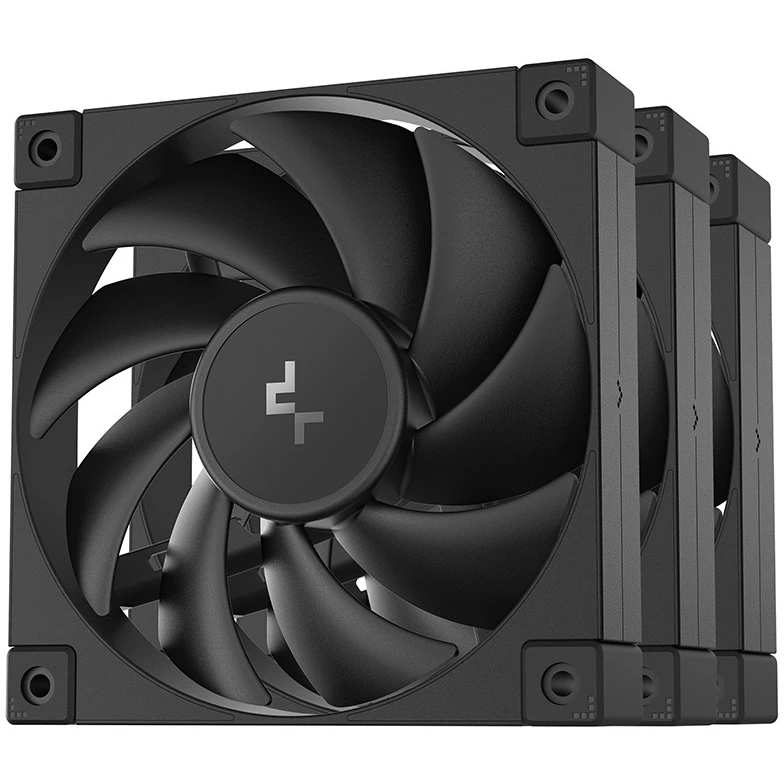 ..... Вентилятор для корпуса DeepCool FD12 (3 шт.) без упаковки,нет комплекта - R-FD12-BKNPN3-G