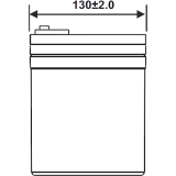 ..... Аккумуляторная батарея WBR EVX12360S Б/У вмятина на углу