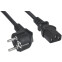 Кабель питания Schuko - C13, 3м, Cabeus PC-186-VDE-3M