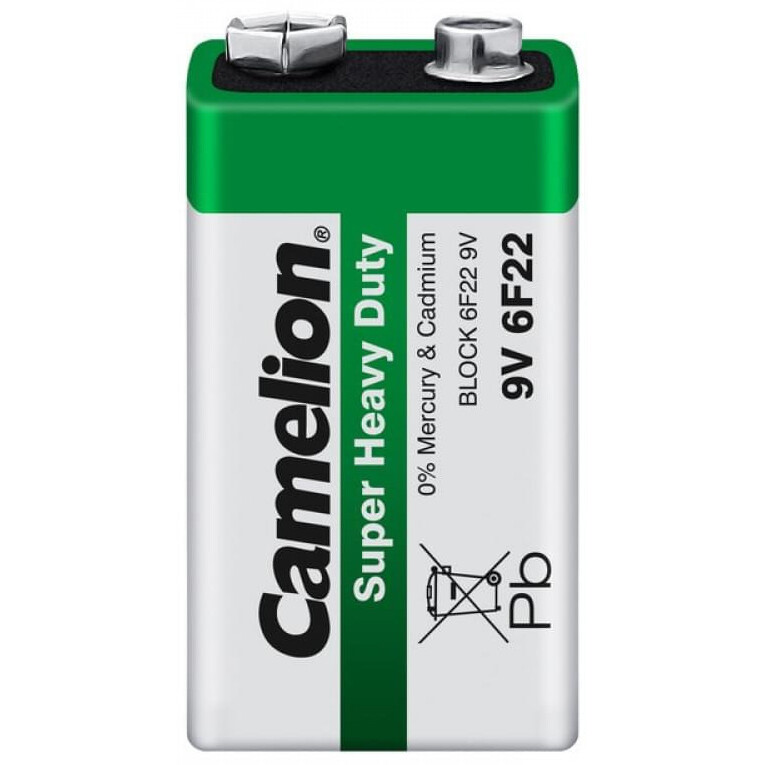 Батарейка Camelion 6F22-BP1G (9V, 1 шт.)