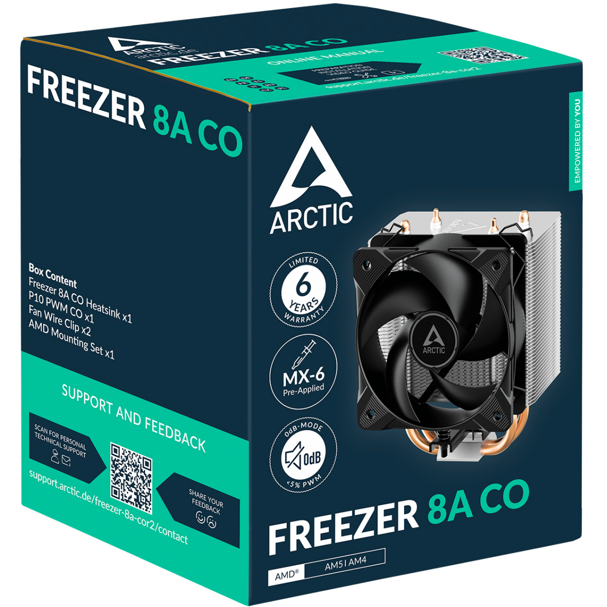 Кулер Arctic Freezer 8A CO AMD - ACFRE00162A - фото 6