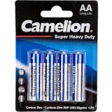 Батарейка Camelion Blue R6P-BP4B (AA, 4 шт.) (3215)