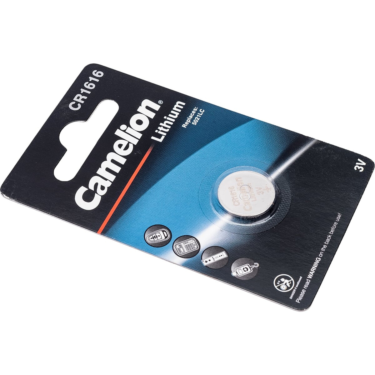 Батарейка Camelion CR1616-BP1 (CR1616, 1 шт.) - 3070 - фото 2
