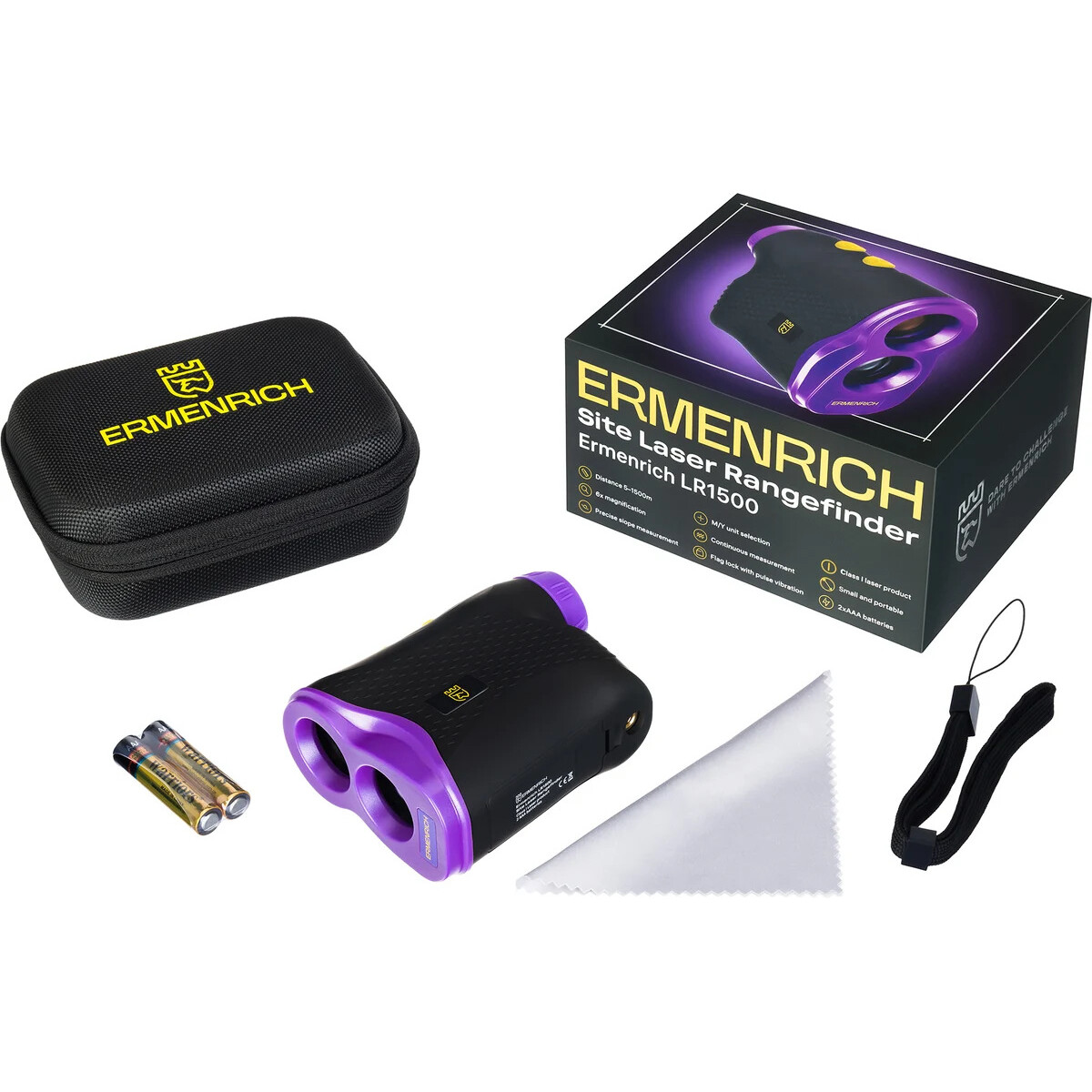 Дальномер ERMENRICH LR1500 Violet - 84085 - фото 11