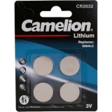 Батарейка Camelion CR2032-BP4 (CR2032, 4 шт.) (15247)