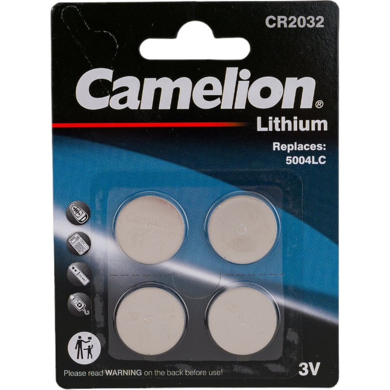 Батарейка Camelion CR2032-BP4 (CR2032, 4 шт.) - 15247