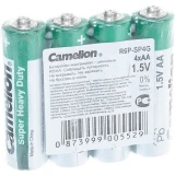 Батарейка Camelion Green R6P-SP4G (AA, 4 шт.) (1660)