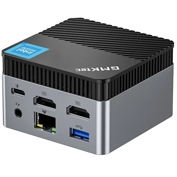 Мини ПК GMKtec NucBox G5 Black (N97/12+512GB/Win11P) - G5/N97/12+512GB/Win11P - фото 3