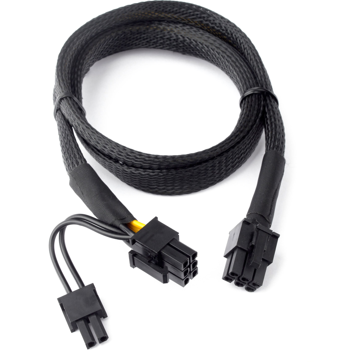 Кабель PCI-E 6-pin - PCI-E 6+2-pin, 0.8м, Cablexpert CC-PSU-86 - фото 2