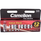 Батарейка Camelion Plus Alkaline LR6-HP12 (AA, 12 шт.) (5818)