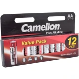 Батарейка Camelion Plus Alkaline LR6-HP12 (AA, 12 шт.) (5818)