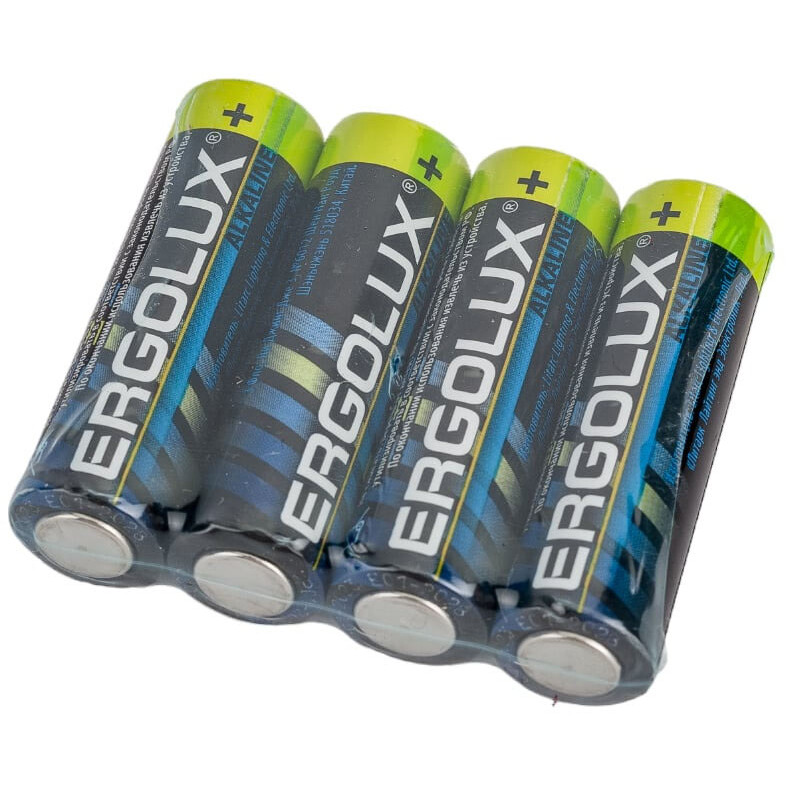 Батарейка Ergolux (АА, 4 шт.) - 14282 - фото 2