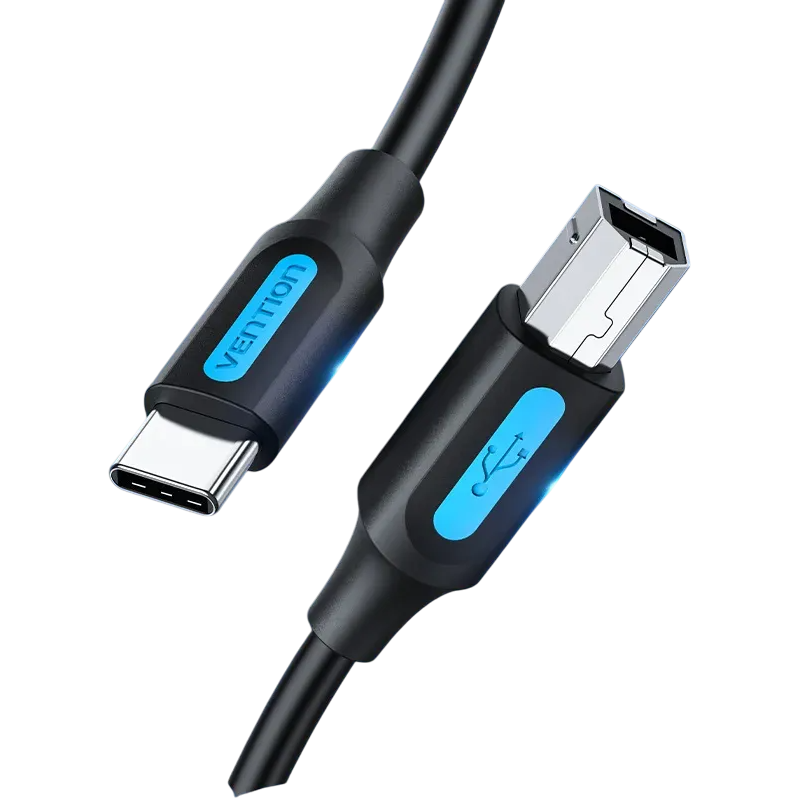 Кабель USB B (M) - USB Type-C, 0.5м, Vention CQUBD - фото 2