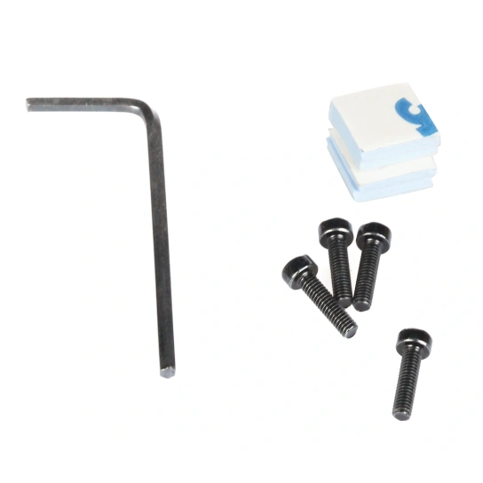 Корпус для одноплатного компьютера QUMO RS006 Aluminium Case for Raspberry Pi 4 Black - 32882 - фото 3