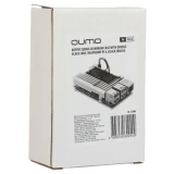 Корпус для одноплатного компьютера QUMO RS010 Aluminium Case with Double Black Fans (32886)