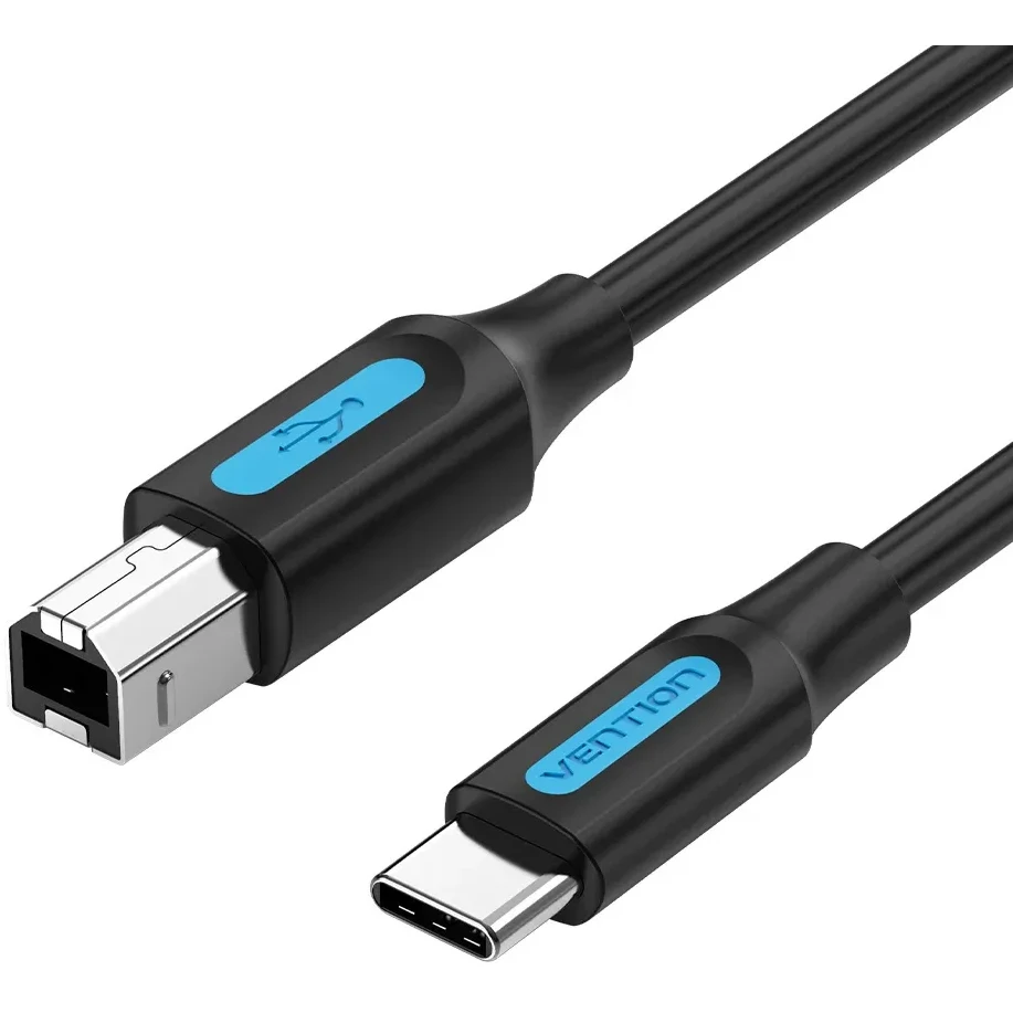 Кабель USB B (M) - USB Type-C, 10м, Vention CQUBL