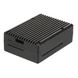 Корпус для одноплатного компьютера QUMO RS017 Aluminium Case for Raspberry Pi 4 Black (32893)