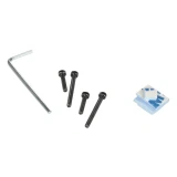 Корпус для одноплатного компьютера QUMO RS017 Aluminium Case for Raspberry Pi 4 Black (32893)