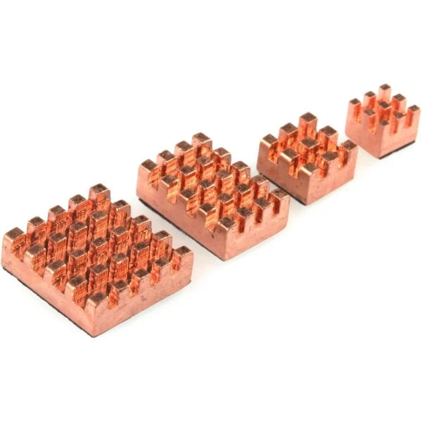 Радиатор для одноплатного компьютера QUMO RS015 Сopper Heat Sink for Raspberry Pi 4B/3B/3/2 - 32891