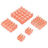 Радиатор для одноплатного компьютера QUMO RS051 Сopper Heat Sink for Raspberry Pi 5 (51377)