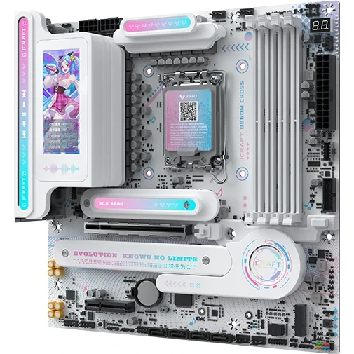 ..... Материнская плата Maxsun iCraft B860M CROSS Pro (0493) Б/У - MS-iCraft B860M CROSS Pro - фото 3