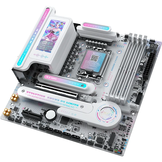 ..... Материнская плата Maxsun iCraft B860M CROSS Pro (0493) Б/У - MS-iCraft B860M CROSS Pro - фото 4