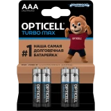 Батарейка Opticell Turbo MAX (AAA, 4 шт.) (6053004)
