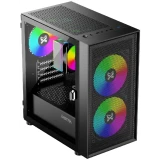 ..... Корпус XASTRA A305M 3ARGB Black Б/У, царапина на боковой крышке (A305M-2FC14A-1FC12A-D)