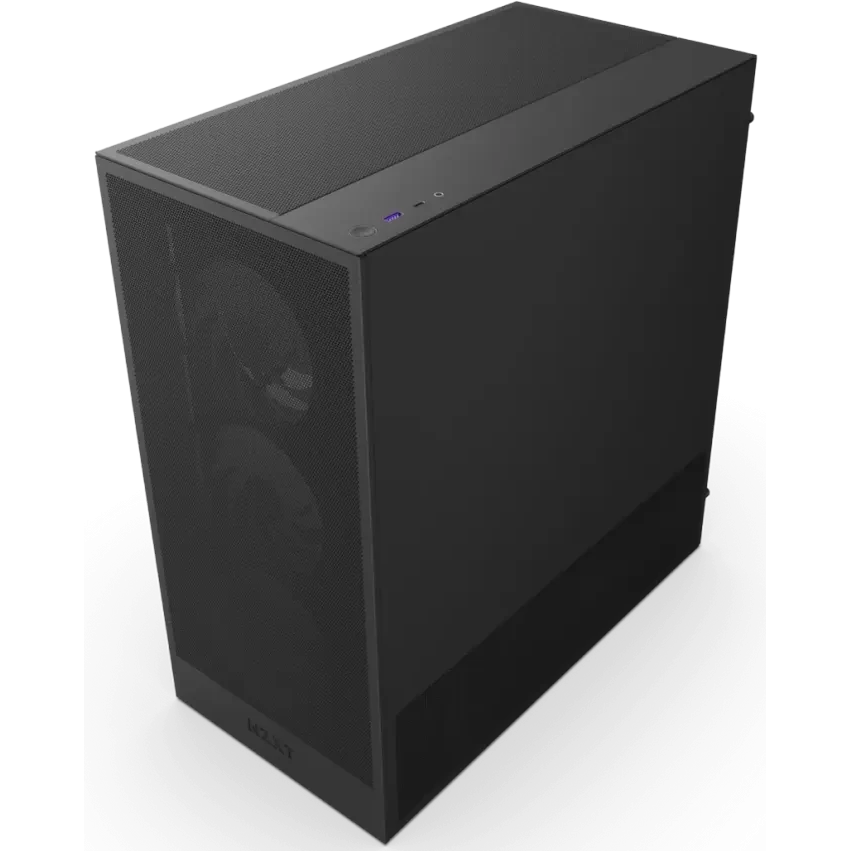 ..... Корпус NZXT H5 Flow RGB Black (2124) Б/У мелкие царапины на корпусе - CC-H52FB-R1 - фото 2