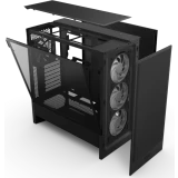 ..... Корпус NZXT H5 Flow RGB Black (2124) Б/У мелкие царапины на корпусе (CC-H52FB-R1)