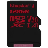 ..... Карта памяти 128Gb MicroSD Kingston Canvas React (SDCR/128GBSP) (3351) Б/У