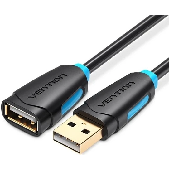 Кабель удлинительный USB A (M) - USB A (F), 1.5м, Vention CBCBG