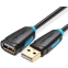 Кабель удлинительный USB A (M) - USB A (F), 1.5м, Vention CBCBG