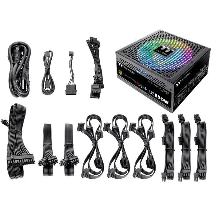 ..... Блок питания 850W Thermaltake ToughPower iRGB PLUS (PS-TPI-0850F3FDGE-1) (0046) Б/У - фото 6