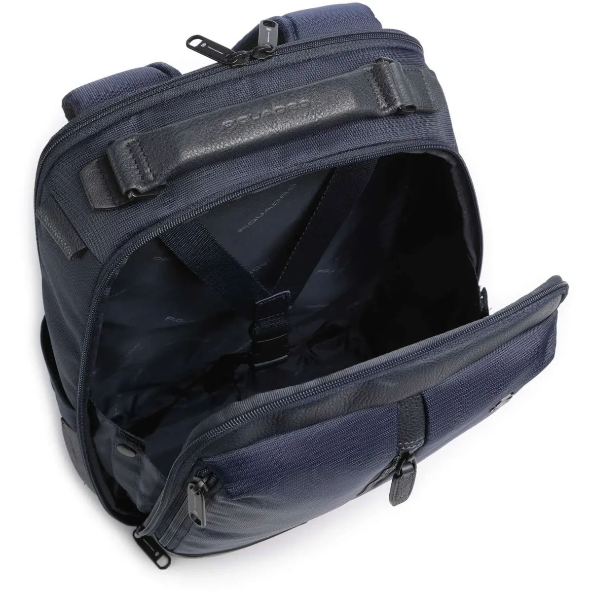 Рюкзак для ноутбука Piquadro Travel Laptop Backpack 14" Fabric Blue (CA6823W138) - CA6823W138/BLU - фото 2