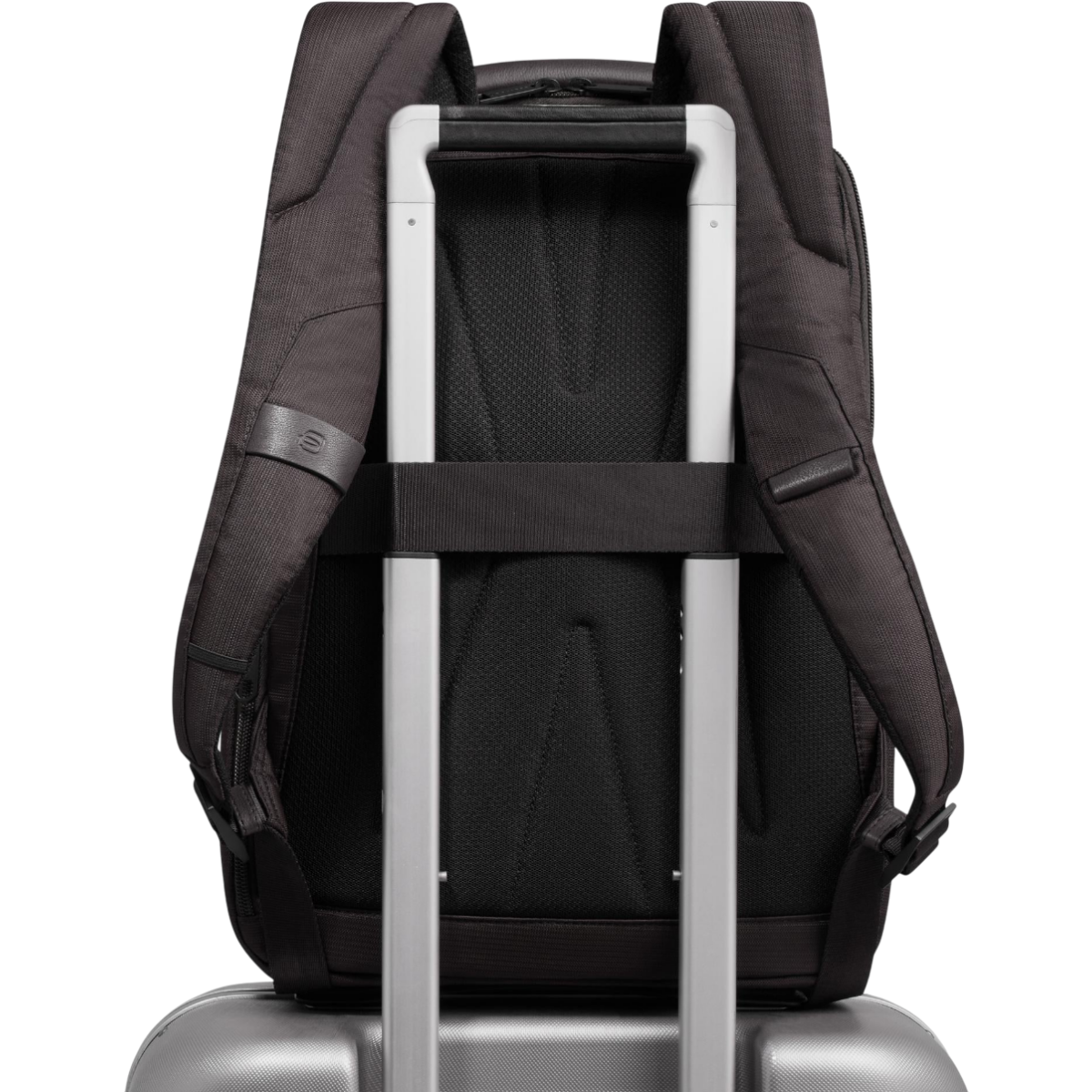 Рюкзак для ноутбука Piquadro Travel Laptop Backpack 14" Fabric Dark Brown (CA6823W138) - CA6823W138/TM - фото 3