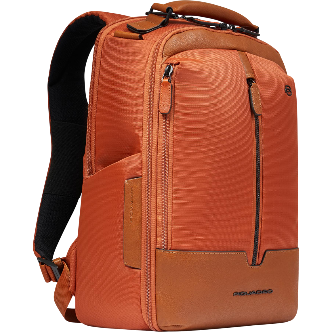 Рюкзак для ноутбука Piquadro Travel Laptop Backpack 14" Fabric Orange/Leather (CA6823W138) - CA6823W138/ARCU - фото 2