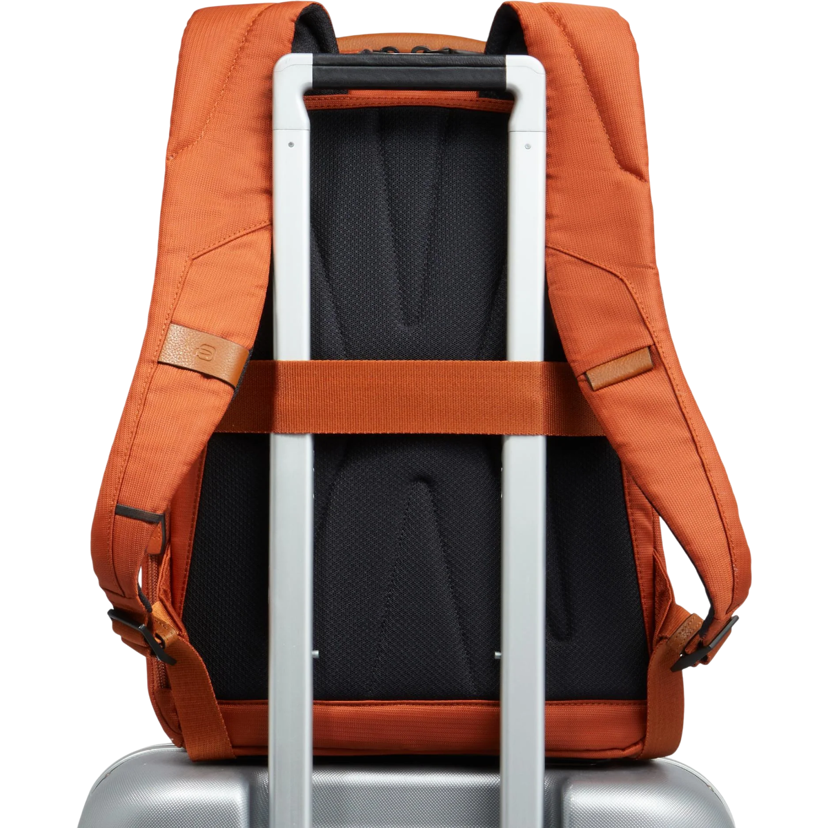 Рюкзак для ноутбука Piquadro Travel Laptop Backpack 14" Fabric Orange/Leather (CA6823W138) - CA6823W138/ARCU - фото 3