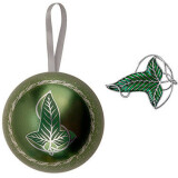 Ёлочная игрушка Cinereplicas Lord of the Rings Tree Ornament with Brosche Lorien Leaf (CR3252)