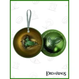 Ёлочная игрушка Cinereplicas Lord of the Rings Tree Ornament with Brosche Lorien Leaf (CR3252)