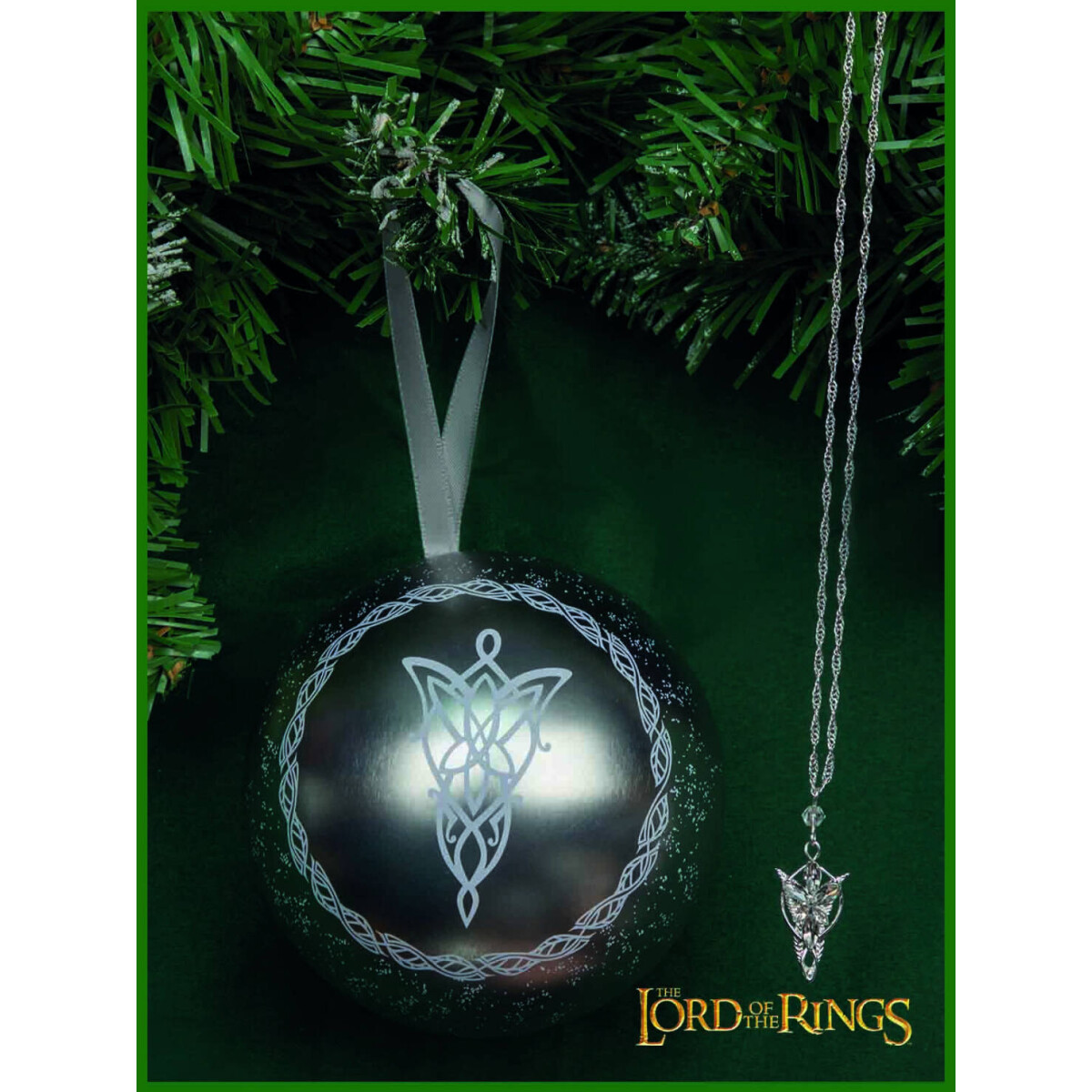 Ёлочная игрушка Cinereplicas Lord of the Rings Tree Ornament with Necklace Evenstar - CR3052 - фото 5