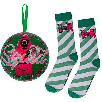 Ёлочная игрушка Cinereplicas Squid Game Tree Ornment With Anti-Slip Socks 35-45 - CR1440