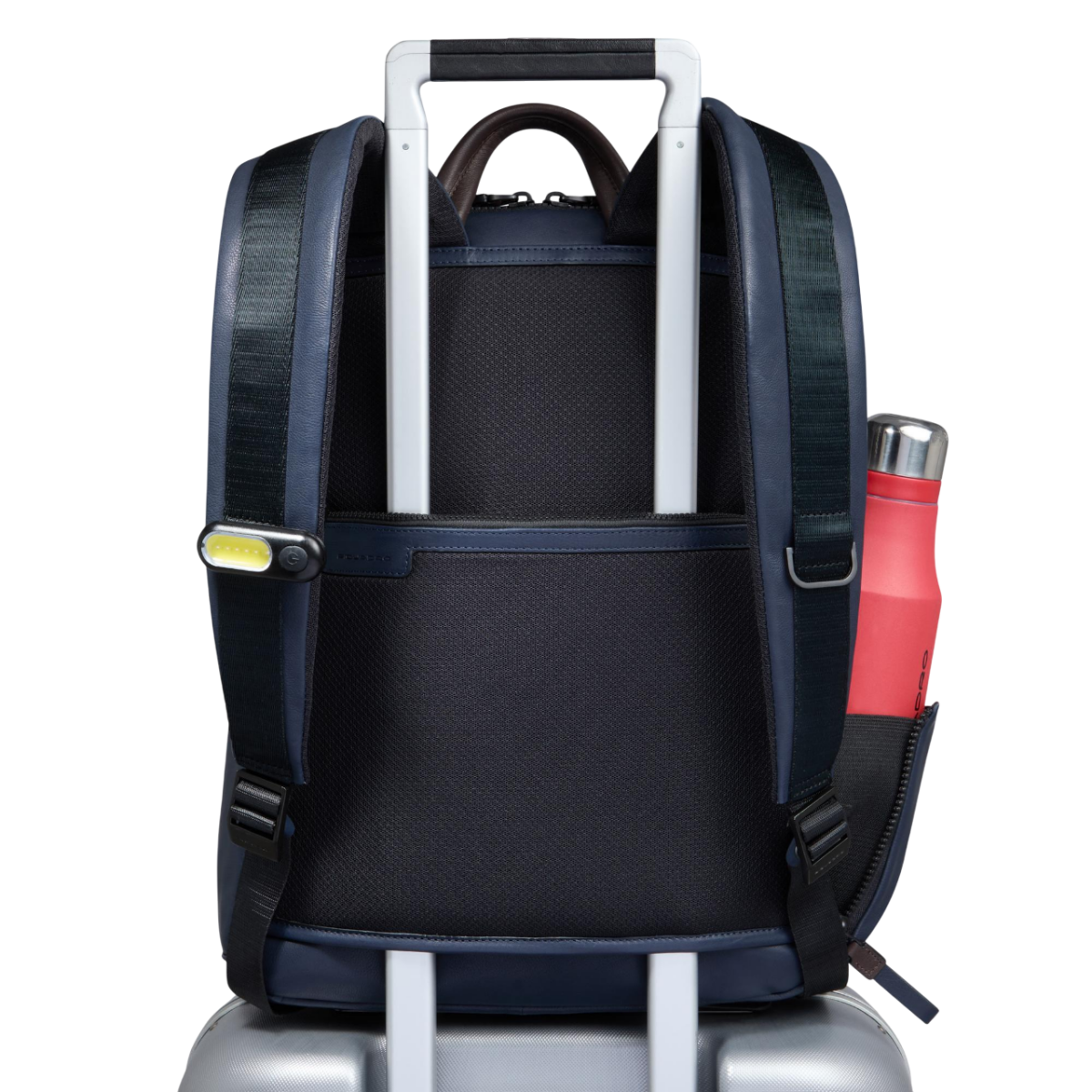 Рюкзак для ноутбука Piquadro Laptop Backpack 14" Blue/Brown (CA3869AP) - CA3869AP/BLUTM - фото 4