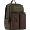 Рюкзак для ноутбука Piquadro Laptop Backpack 14" Green/Brown (CA3869AP) - CA3869AP/VETM