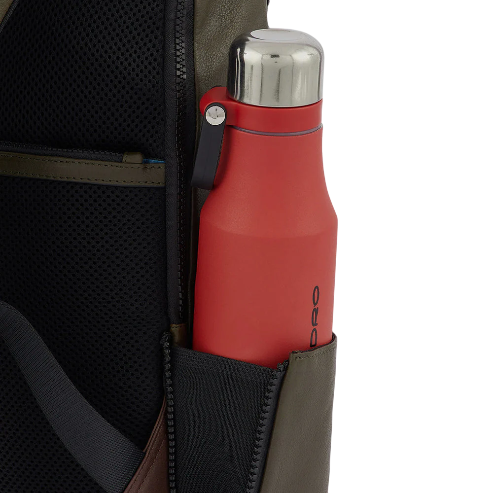 Рюкзак для ноутбука Piquadro Laptop Backpack 14" Green/Brown (CA3869AP) - CA3869AP/VETM - фото 4