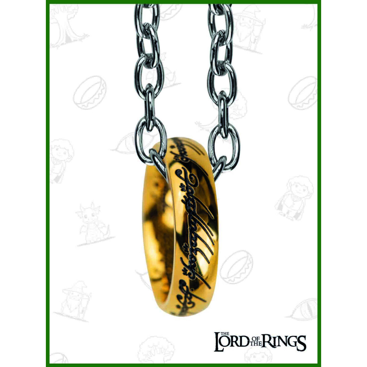 Подвеска Cinereplicas Lord of the Rings Necklace With Pendant The One Ring - CR3051 - фото 9