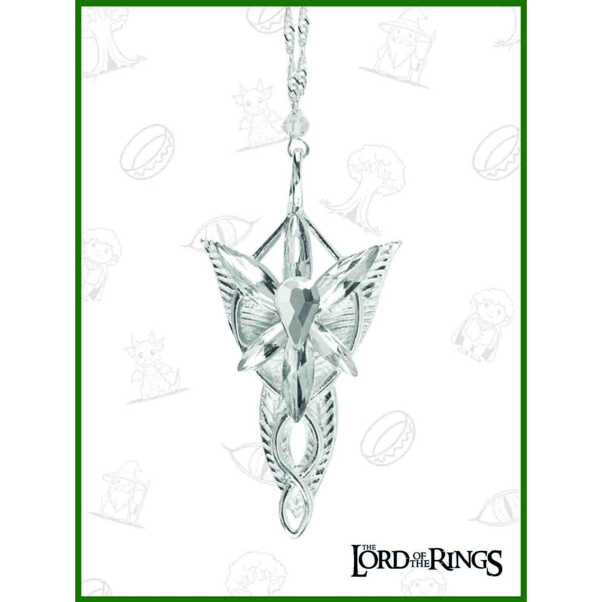 Подвеска Cinereplicas Lord of the Rings Necklace With Pendant Evenstar - CR3050 - фото 7